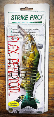 Limited Edition 6 3/4'' Strike Pro Swim Glidebait- Muskie, Pike & Lunker Bass!!