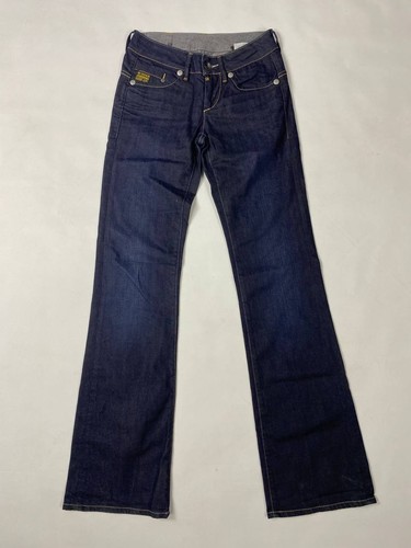 G-STAR RAW Women's Slim Fit Bootcut Denim Blue Jeans Size W26 L34