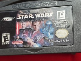 Star Wars Episode II Attack of the Clones Game Boy Advance Nintendo GBA Lucas