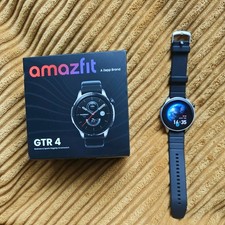Amazfit GTR 4 Smart Watch | Fitness Watch | 14 Day Sports Watch | Black strap
