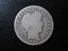 UNITED STATES 1894-O silver 10c Barber dime key date! Very nice!