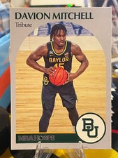 2021 Panini Chronicles Hoops Draft Picks Basketball Davion Mitchell-#60 Tribute
