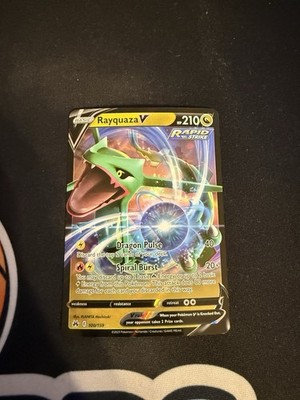 2023 Pokemon SWSH Crown Zenith Rayquaza V #100/159