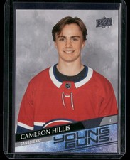 Cameron Hillis 2020-21 Upper Deck #705 RC Montreal Canadiens Young Guns