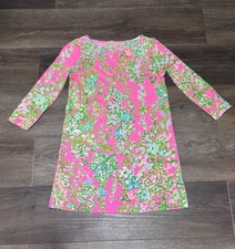 Lilly Pulitzer Girls Bright Pink Dress Size Large 8-10