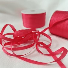 Embroidery Ribbon, Silk, DIY Supplies, Doll Clothes Trim, Handmade Wrapping Tie