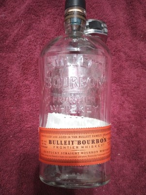 Kentucy Frontier Whiskey Straight 750ml EMPTY Bullet Bourbon Bottle