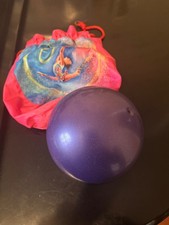 Rhythmic gymnastics Chacott ball 18.5 cm glossy purple color