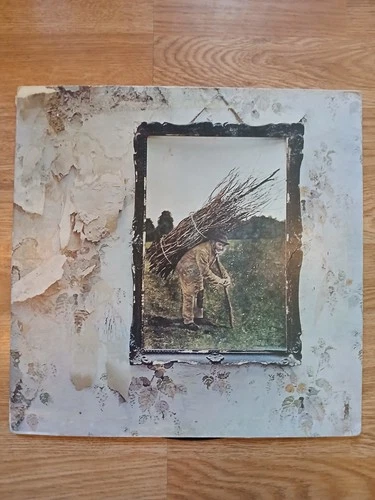 Led Zeppelin "Untitled (IV)" Orig Press LP Record 1971 Atlantic (SD 7208) VG/VG