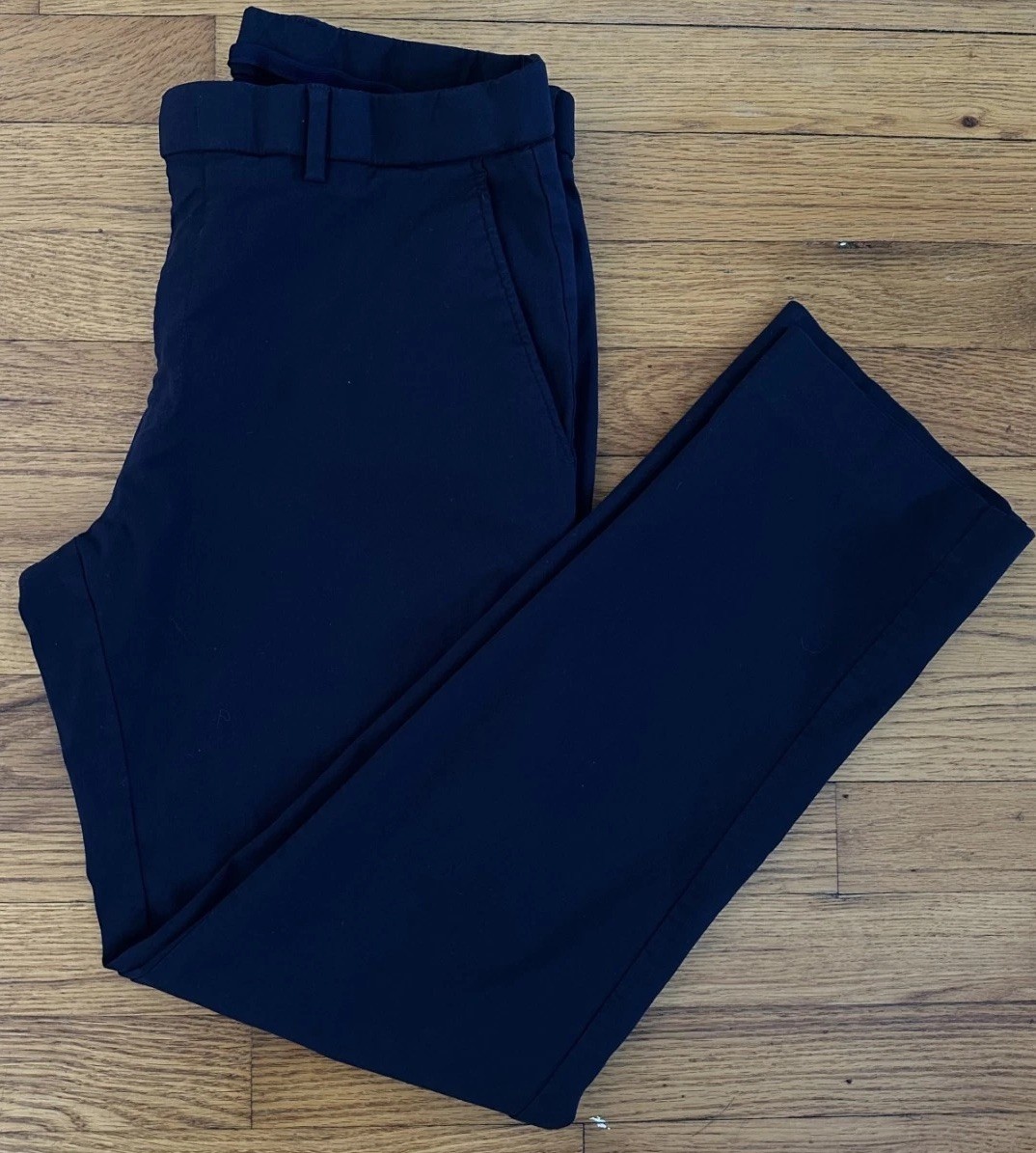 Tommy Hilfiger Men's Sz 34x30 Navy Tailored Breathable Trouser Dress Golf Pant thumbnail 2