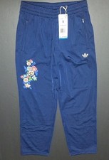 NWT adidas Originals Kids Firebird Track Pants Night Indigo Blue Size Small 50
