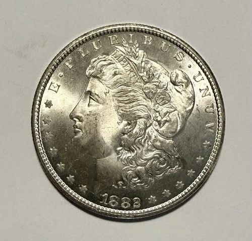 1882 CC Morgan Silver Dollar BRILLIANT UNCIRCULATED‼️STRONG STRIKE & DIE CLASH‼️