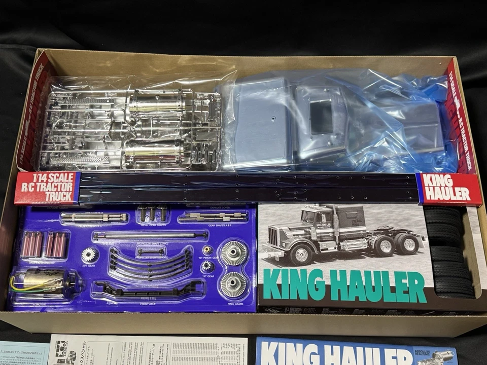 TAMIYA Vintage 1/14 R/C Truck King Hauler Metallic Special #56308 Made in Japan - Image 3 of 4