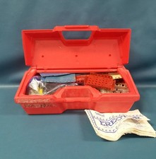 VTG Gabriel Erector Set 1976 Gilbert XM-8454 Red Hard Plastic Case
