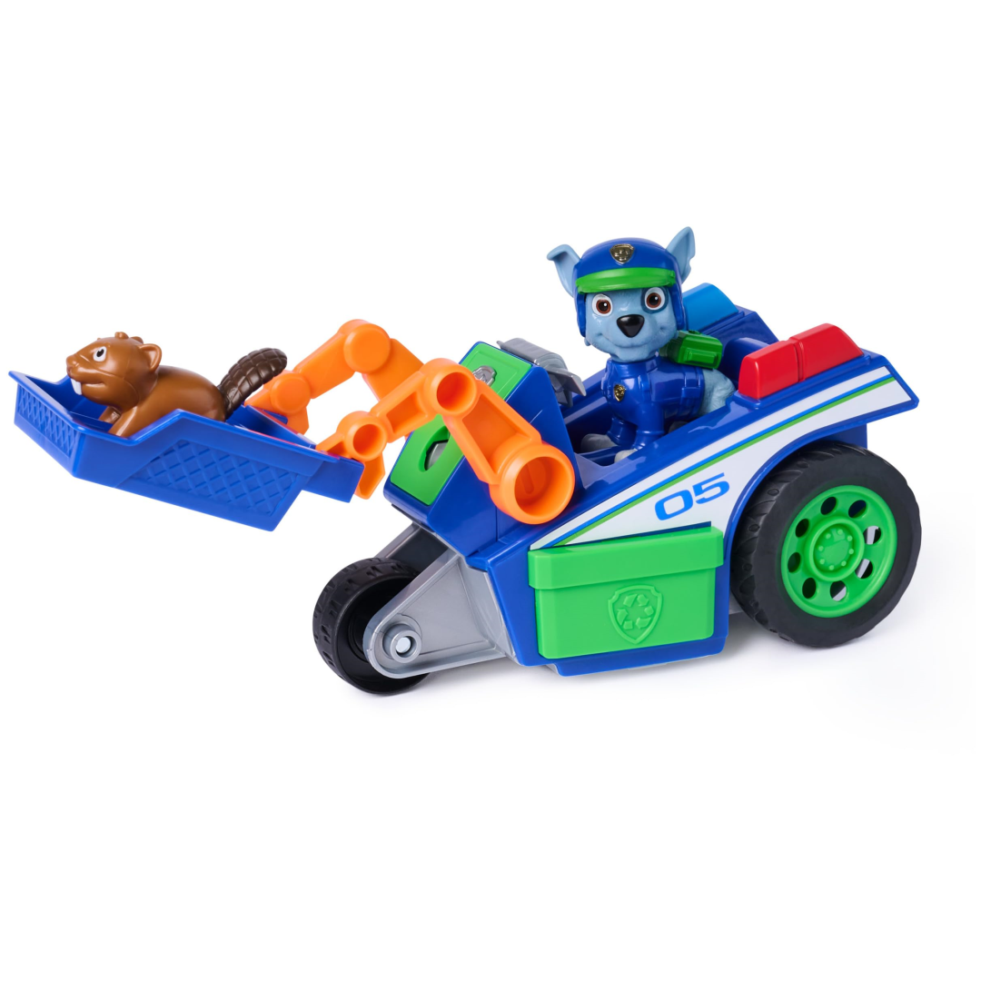Paw Patrol Search and Rescue Rocky Rescue Recycler Vehicle