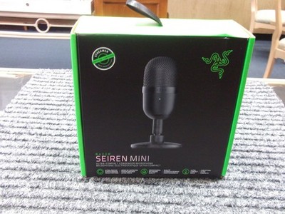 Razer Seiren Mini USB Condenser Microphone: for Streaming and Gaming - Black