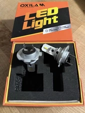 (2) OXILAM GF H7 LED Bulbs 12V