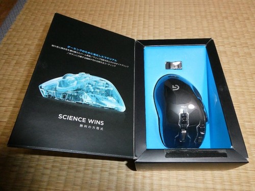Used Logitech G700s Rechargeble Gaming Mouse Working No Battery From Japan - Picture 3 of 15