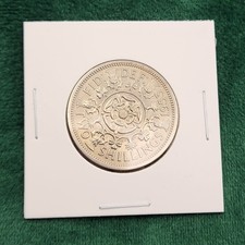 1953 QEII Florin Two Shillings UNC From Sealed Set Mint. #CF379-382