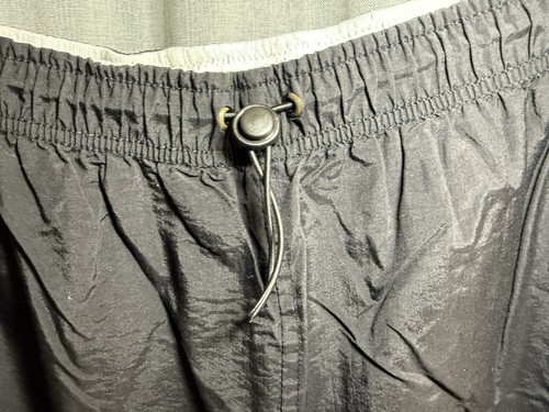 Vintage Starter Wendeshorts Herren XL Windschutz schwarz Zip Off Beine **LESEN** - Bild 4 von 8