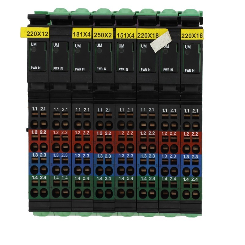 8Pcs Phoenix Power Supply Modul Contact IB IL 24 PWP IN 2726311 (B183)