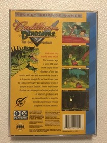Cadillacs And Dinosaurs: Second Cataclysm (Sega CD, 1994) - Complete In Box