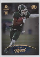 2023 Panini Luminance Rookie Blue 81/150 Jayden Reed #125 10k8