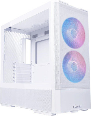 LANCOOL 207 Compact ATX RGB Gaming Computer Case, Airflow Optimized Mesh Panels