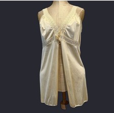 Vintage Vanity Fair Peignoir Set Sz S Cami Lace Lingerie Babydoll Coquette Y2K