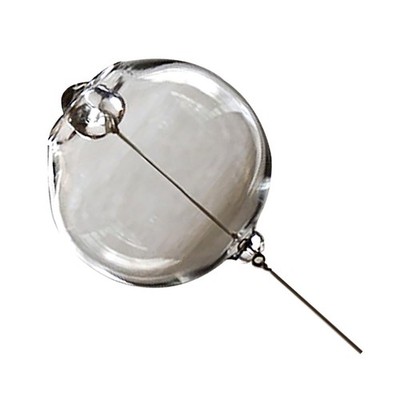 1pc Creative Clear Wind Glocken Anhänger Hängende Windspiel (transparent)