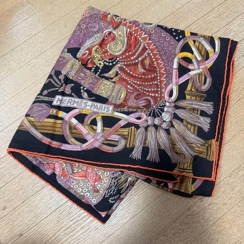 Hermès Large Scarf Shawl Carré Jeann 140 Au Fil du Carré
