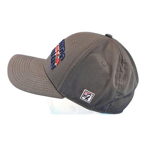 Marines Baseball Hat Cap Gray Flexfit The Game 6-panel Eagle Globe & Anchor - Picture 5 of 12