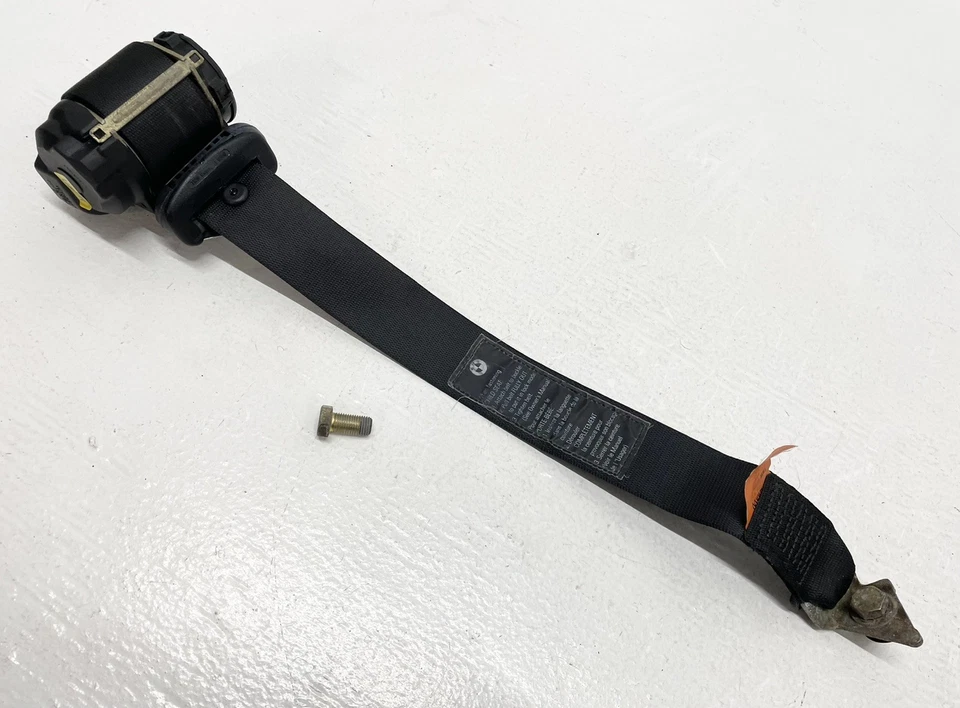 95-99 OEM BMW E36 318ti Rear Right Passenger Upper Seat Belt 72118226632 Foto 2 de 4