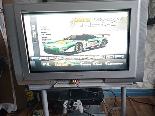 Panasonic quintrix 60HZ CRT TV - TX-32PM1 RETRO/VINTAGE TV | eBay UK