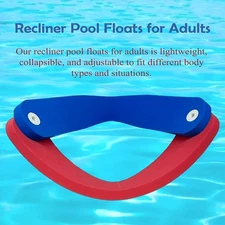 Pool-Friendly Hammock-Style Lounger-Design Party-Perfect 3-in-1 Floating Lounger