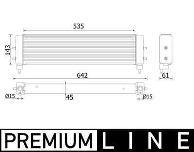 MAHLE CLC 94 000P Ölkühler, Motoröl für BMW