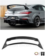 For 23-up Acura Integra De Performance Matte Black Rear Trunk Wing Spoiler