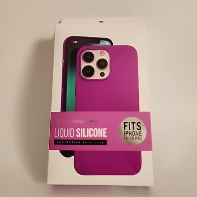 Rebellion Purple Liquid Silicone Casefor iPhone 13/13 Pro