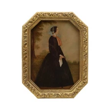 5x7 Vintage Picture Frame, Antique Ornate Gold Octagon Photo Frame, for Table...