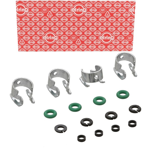 Elring Dichtungssatz EinspritzdüSe FüR Ford Focus 3 Mondeo 5 Kuga 2 S-MAX 2.0-image