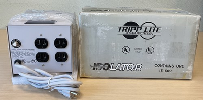 #ad #ad NEW TRIPP LITE POWER PROTECTION IS 500 ISOLATION TRANSFORMER 53U2 FREE SHIP $269.95