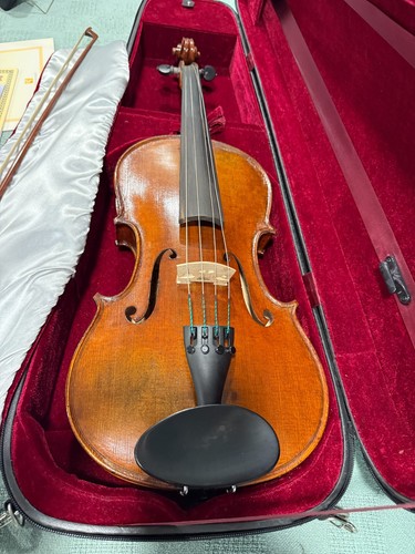 Gunther Prager Viola 15.5” with  John Brasil Bow, Case, & Accessories