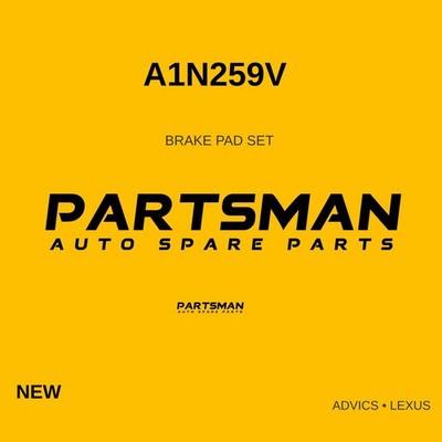 ADVICS 2007-2012 Lexus LS460 Brake Pad Set A1N259V