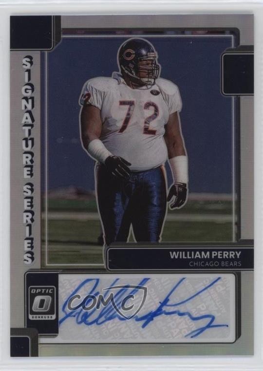 2022 Panini Donruss Optic Signature Series Holo William Perry #SS-WP Auto 0vd2
