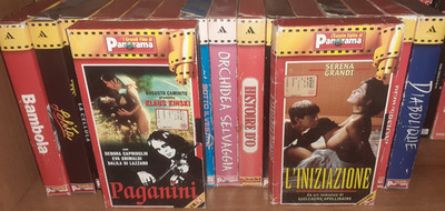 LOT VHS Panorama FILM Eros Drama Hot Thriller Movie PAPRIKA,WILDE ORCHIDEE