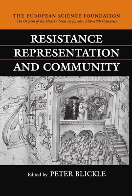 [LIKE NEW] Resistance, Representation, and Community by Peter Blickle (Ed.), HB