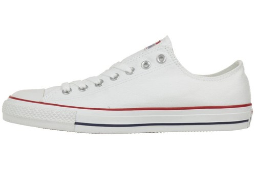 Converse All-Star Ox', Sneaker Basse Mixte, Blanc Optical Size 8.5 Men - Picture 2 of 8