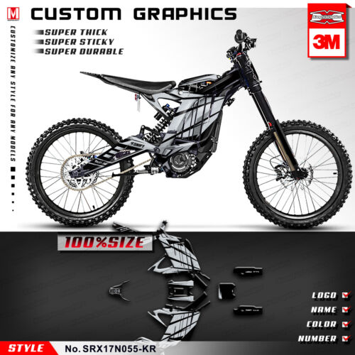 Kungfu Graphics Custom Sticker Decal for Sur-Ron Light Bee X Segway X260 Purple - Foto 15 di 33