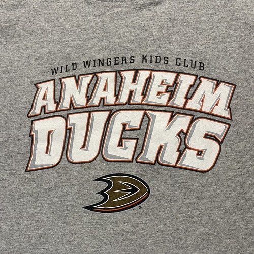 Anaheim Ducks T Shirt Mens Medium Wild Wingers Club Ben Lovejoy Heather Gray - Picture 3 of 9