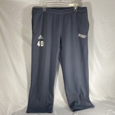 Bryant University Bulldogs Lacrosse Pants Adidas XL Gray Athletic Sweatpants